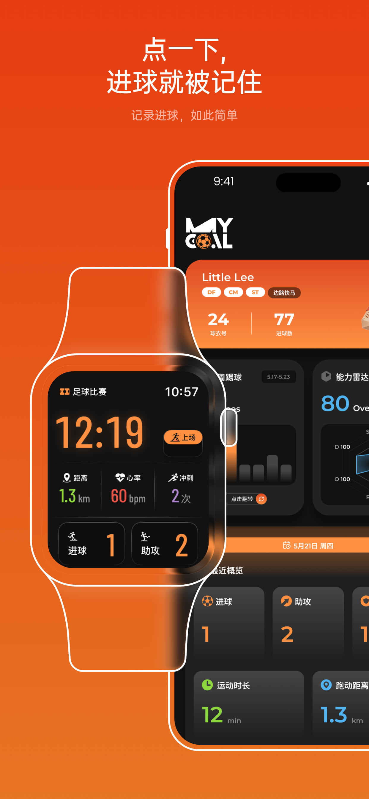 MyGoal 首页